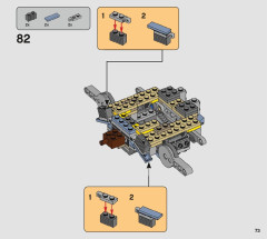 LEGO 75314 instructions page 73 – build guide