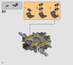 LEGO 75314 instructions page 74 – build guide