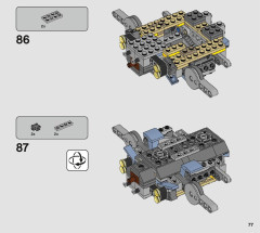 LEGO 75314 instructions page 77 – build guide
