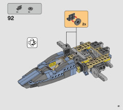 LEGO 75314 instructions page 81 – build guide