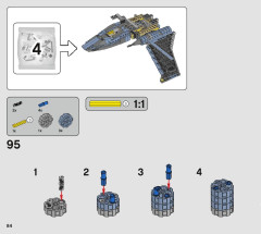 LEGO 75314 instructions page 84 – build guide