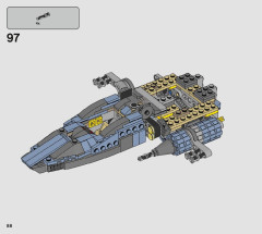 LEGO 75314 instructions page 88 – build guide