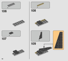 LEGO 75314 instructions page 92 – build guide