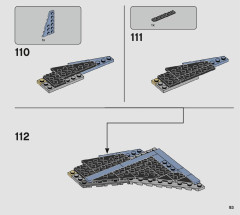 LEGO 75314 instructions page 93 – build guide