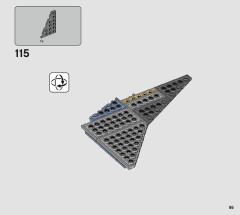 LEGO 75314 instructions page 95 – build guide