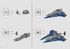 LEGO 75316 instructions page 4 – build guide