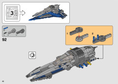LEGO 75316 instructions page 40 – build guide