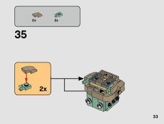LEGO 75317 instructions page 33 – build guide