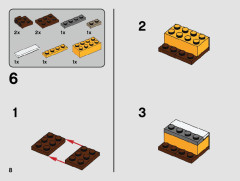 LEGO 75317 instructions page 8 – build guide
