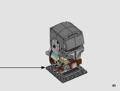 LEGO 75317 instructions page 43 – build guide