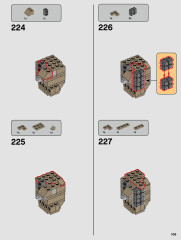 LEGO 75318 instructions page 105 – build guide