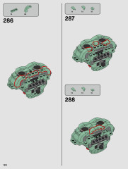 LEGO 75318 instructions page 124 – build guide