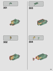 LEGO 75318 instructions page 129 – build guide