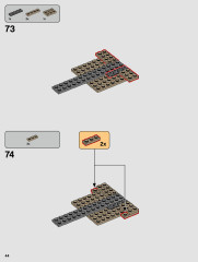 LEGO 75318 instructions page 44 – build guide