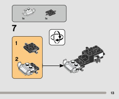 LEGO 75320 instructions page 13 – build guide