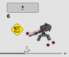 LEGO 75320 instructions page 35 – build guide