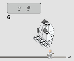 LEGO 75320 instructions page 43 – build guide
