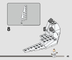 LEGO 75320 instructions page 45 – build guide