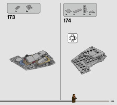 LEGO 75322 instructions page 105 – build guide
