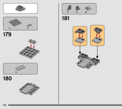 LEGO 75322 instructions page 110 – build guide