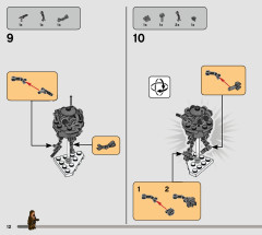 LEGO 75322 instructions page 12 – build guide