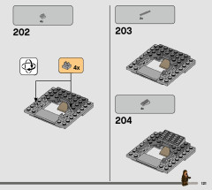 LEGO 75322 instructions page 121 – build guide