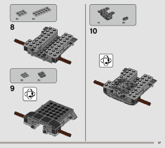 LEGO 75322 instructions page 17 – build guide