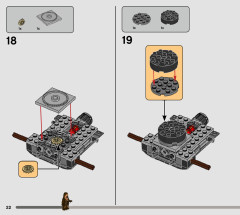 LEGO 75322 instructions page 22 – build guide