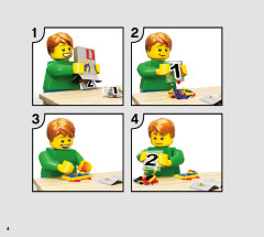 LEGO 75322 instructions page 4 – build guide