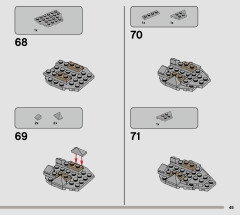 LEGO 75322 instructions page 45 – build guide