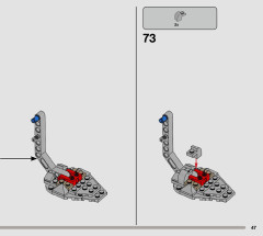 LEGO 75322 instructions page 47 – build guide