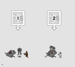 LEGO 75322 instructions page 6 – build guide