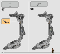 LEGO 75322 instructions page 62 – build guide