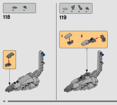 LEGO 75322 instructions page 72 – build guide
