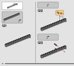 LEGO 75322 instructions page 74 – build guide