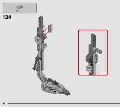 LEGO 75322 instructions page 82 – build guide