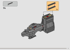 LEGO 75323 instructions page 71 – build guide