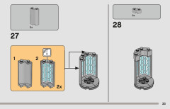 LEGO 75324 instructions page 33 – build guide