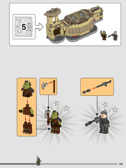 LEGO 75326 instructions page 105 – build guide