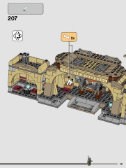 LEGO 75326 instructions page 141 – build guide