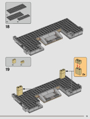LEGO 75326 instructions page 19 – build guide
