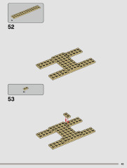 LEGO 75326 instructions page 43 – build guide
