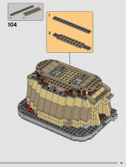 LEGO 75326 instructions page 75 – build guide