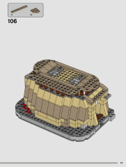 LEGO 75326 instructions page 77 – build guide
