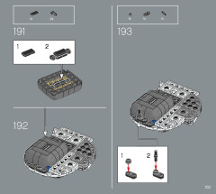 LEGO 75327 instructions page 103 – build guide