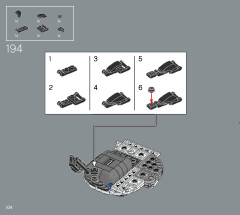 LEGO 75327 instructions page 104 – build guide