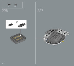 LEGO 75327 instructions page 116 – build guide