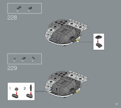 LEGO 75327 instructions page 117 – build guide