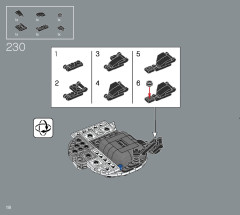 LEGO 75327 instructions page 118 – build guide