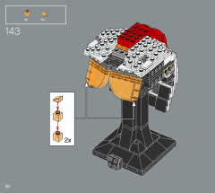 LEGO 75327 instructions page 80 – build guide